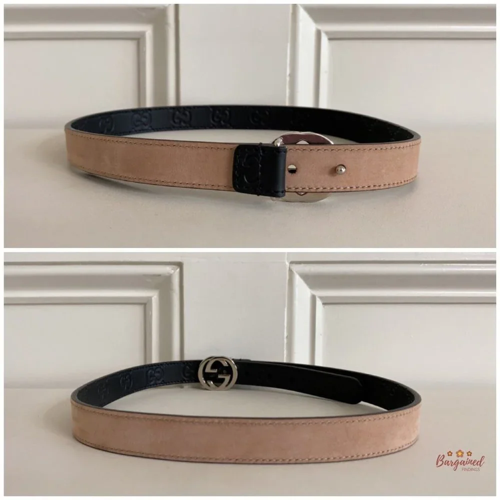Authentic Children's Gucci Signature Belt - L